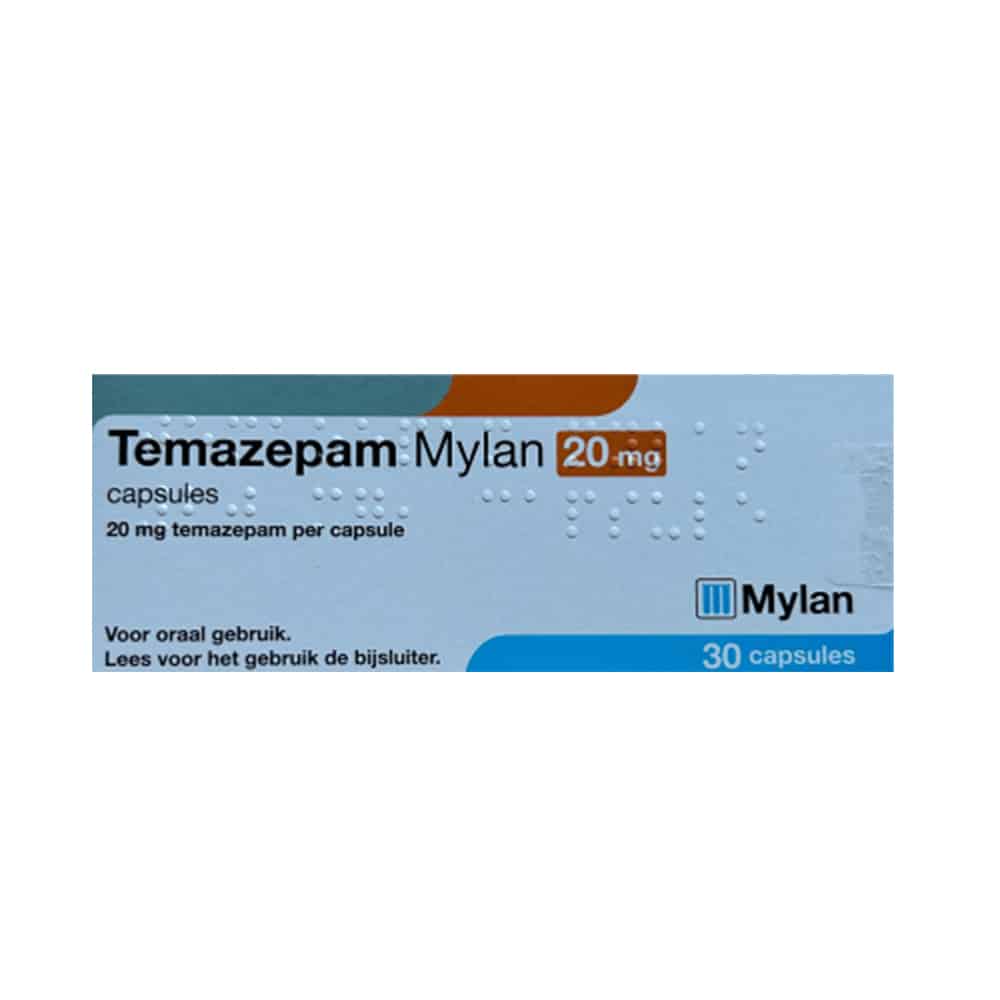 Temazepam Mylan 20mg